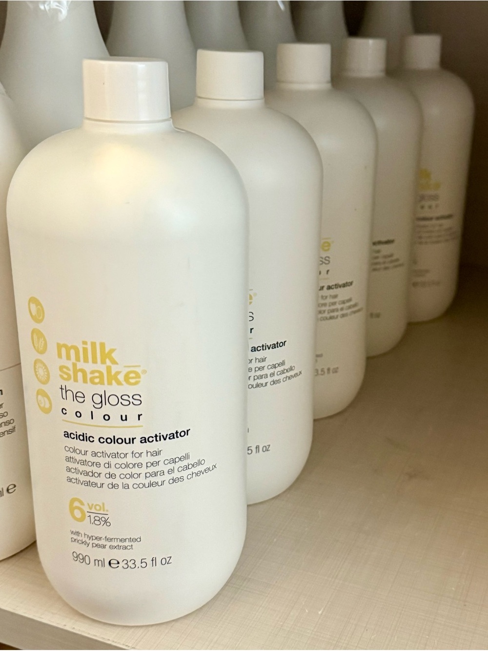 NEW Milk_Shake The Gloss Colour Acidic Colour Activator 6 Vol 33.5 oz Lot of 5